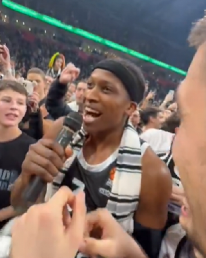 KAKVA LUDNICA U "ARENI" Partizanov Franzuc uzeo mikorofon, a onda je nastao totalni haos (VIDEO)