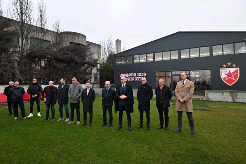 MESTO GDE ĆE STASAVATI NOVI ASOVI Višemilionska investicija Crvene zvezde melem za oči (FOTO)