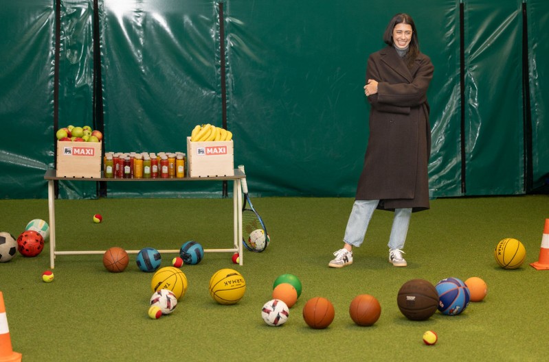 NEMA SPORTSKOG USPEHA BEZ ZDRAVE ISHRANE Teniserka Olga Danilović i MAXI u misiji edukacije đaka o zdravoj ishrani i sportu