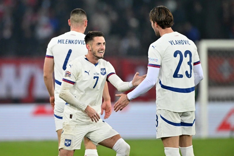 SJAJNA AKCIJA ZA IZJEDNAČENJE Ovaj gol Srbije poslao je Švajcarsku u niži rang (VIDEO)