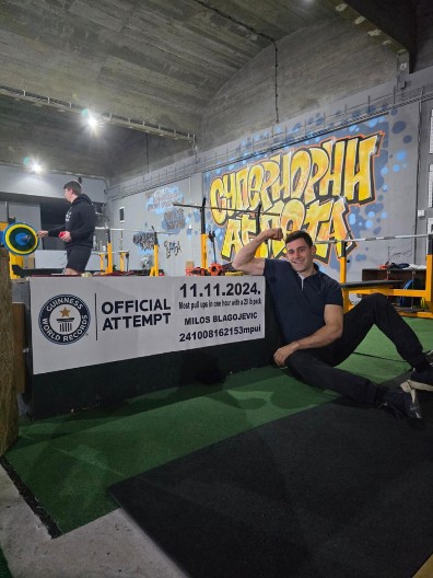 MILOŠ OBORIO GINISOV REKORD U ZGIBOVIMA Oduvao Brazilca, a kultni film Roki ga podstakao na izazov