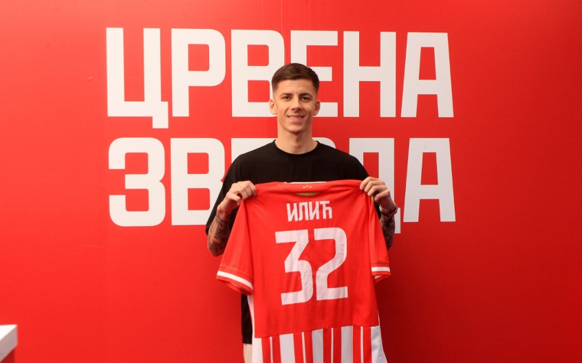 ZASLUŽENO PRIZNANJE ZA VEZISTU CRVENO-BELIH Luka Ilić najbolje ocenjeni igrač Superlige Srbije