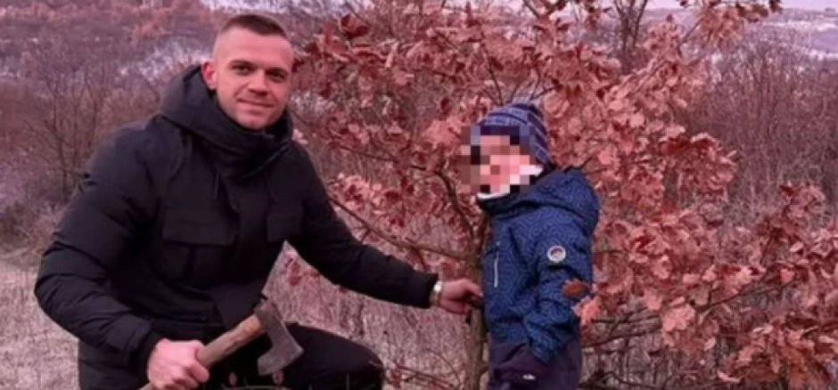 TRADICIJA SE MORA POŠTOVATI Kapiten Partizana sa sinom u ranim satima otišao po badnjak