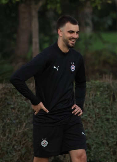 BITI U PARTIZANU JE ČAST I PRIVILEGIJA Jovan Milošević prepun utisaka po dolasku u Humsku