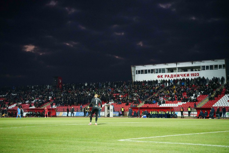 GOLEADA U KRAGUJEVCU Radnički u sjajnoj utakmici bolji od Čukaričkog