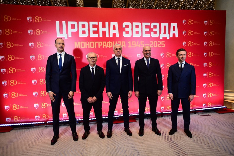 ISTORIJSKO VEČE ZVEZDE Predstavljena monografija povodom 80 godina kluba