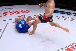 BOLAN PORAZ Vaso Bakočević nokautiran posle nekoliko sekundi borbe u prvoj rundi