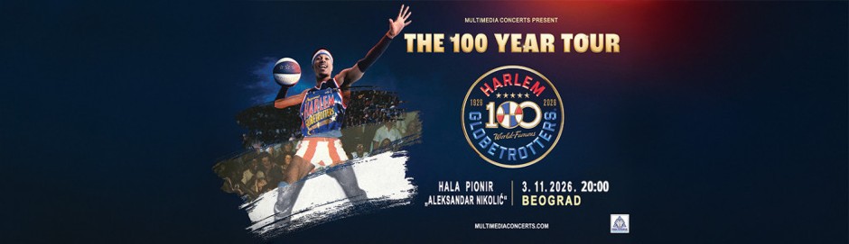 HARLEM GLOBETROTTERS SLAVE 100 GODINA – MAGIČNA TURNEJA STIŽE U SRBIJU!