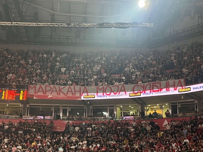 "MARAKANA JE MOJA SUDBINA" Delije u Areni poslale jasnu poruku svim zvezdašima