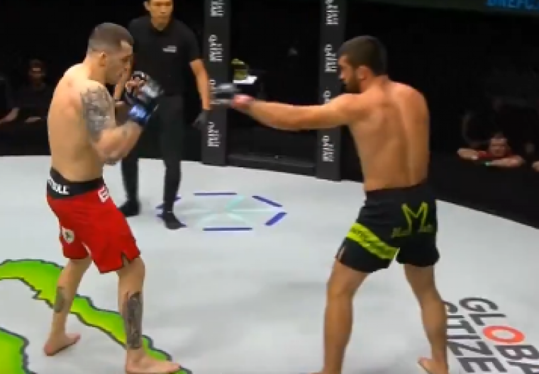 SAMO JE PUKLO Da li je ovo nokaut godine? Hrvat brutalno poslao Dagestanca na spavanje (VIDEO)