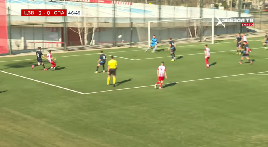 EVROGOL ZVEZDINOG BISERA Crveno-beli petardirali Spartak uz majstoriju Đorđevića (VIDEO)