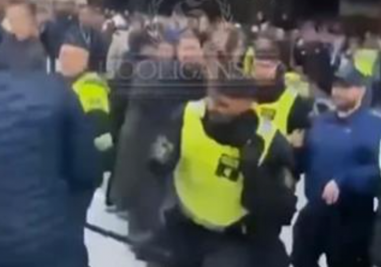 TUČA NA DERBIJU Žestoka makljaža navijača i policije (VIDEO)