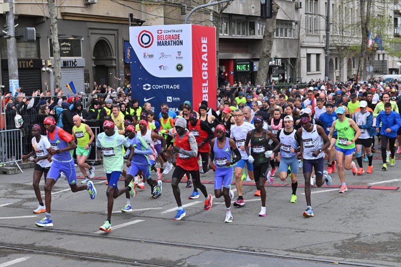 Ovako je počeo Beogradski maratona (FOTO)