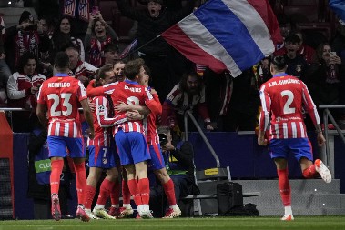 MADRIĐANI SE NALJUTILI, PA SPAKOVALI ČETIRI GOLA Atletiko posle preokreta do ubedljive pobede, Valjadolil sve bliže ispadanju