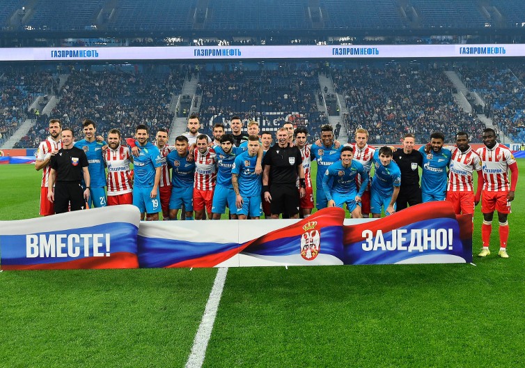 USKORO JOŠ JEDAN BRATSKI OKRŠAJ Zvezda i Zenit i ovog leta igraju prijateljski meč