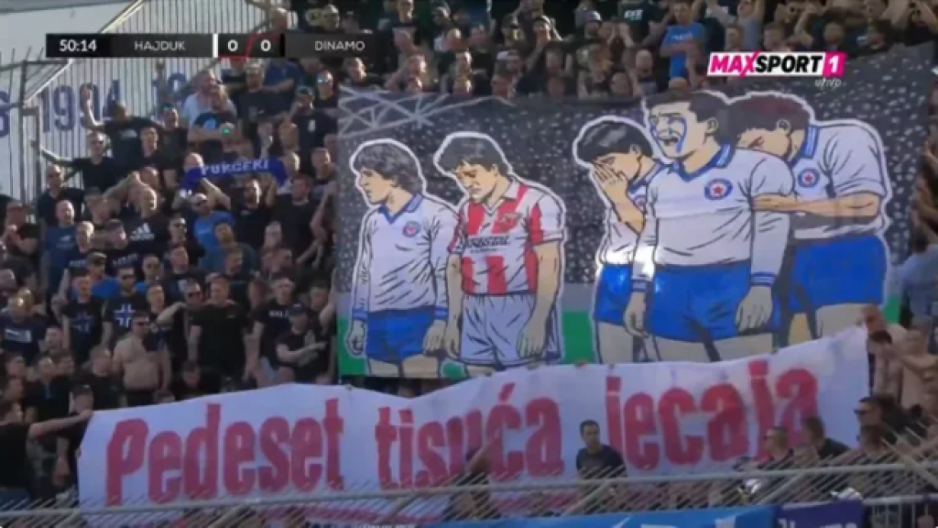 DOŠAO NA "MARAKANU" IZ SARAJEVA, SINA MU UBILI PRE PET GODINA Ko je igrač Zvezde sa koreografije navijača Dinama?