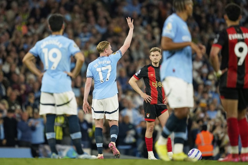 POBEDA NA OPROŠTAJU BELGIJANCA Siti lako protiv "trešnjica", De Brujneov poslednji ples na "Etihadu"