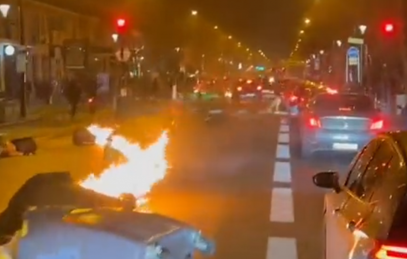 HAOS NA ULICAMA PARIZA Žestok obračun huligana i policije, ceo grad u plamenu (VIDEO)