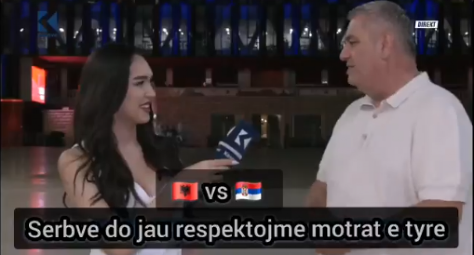 SKANDALOZNA IZJAVA Albanski novinar šokirao rečima o Srbima, reakcija voditeljke je bila sramna (VIDEO)