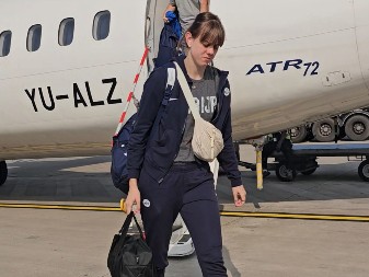 NA STARTU SPEKTAKL PROTIV ITALIJE Košarkašice Srbije odradile trening u Bolonji pred početak prvenstva Evrope