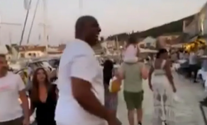 OVO JE POTPUNI HIT NBA legenda naletela na srpske turiste, čim su ga ugledali počeli su da skandiraju jedno ime (VIDEO)