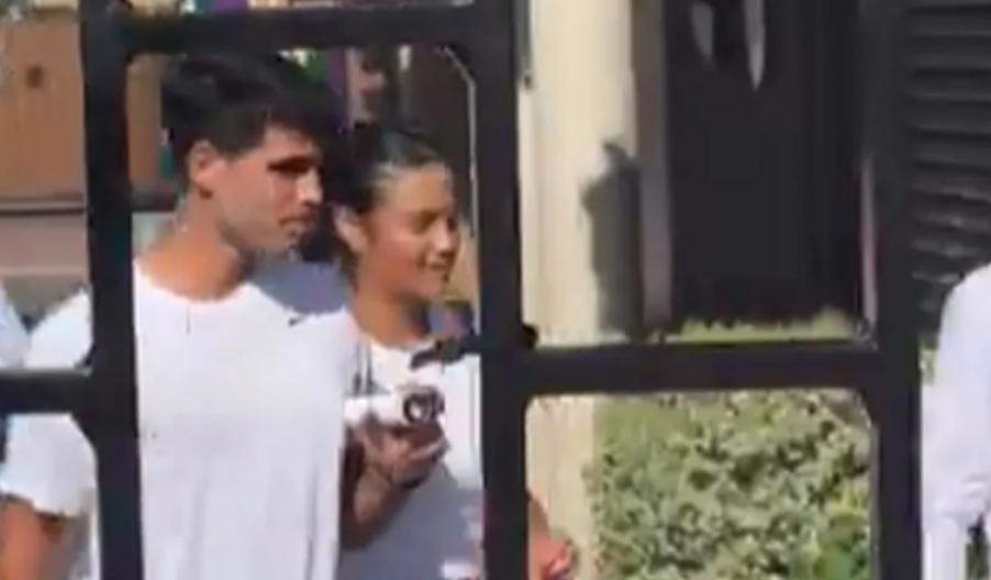 UHVAĆENI ZAJEDNO Teniski svet bruji o njima: Alkaras i Ema Radukanu - Samo prijatelji ili?