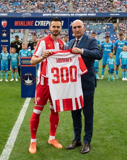 VELIKI JUBILEJ Mirko Ivanić odigrao 300. utakmicu za Crvenu zvezdu