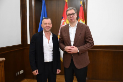 "UGOSTIO SAM ISKRENOG PRIJATELJA SRBIJE" Vučić se sastao sa Sergejem Lomakinom