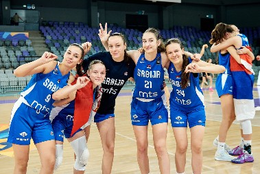 BRAVO ZA NAŠE DAME Kadetkinje osvojile peto mesto na Evropskom prvenstvu i izborile plasman na Svetsko prvenstvo