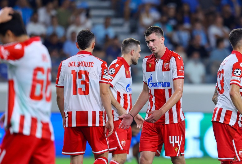 CRVENO-BELI BEZ LIGE ŠAMPIONA Zvezda u 90. minutu ostala bez elite, Pafos je poslao u Ligu Evrope