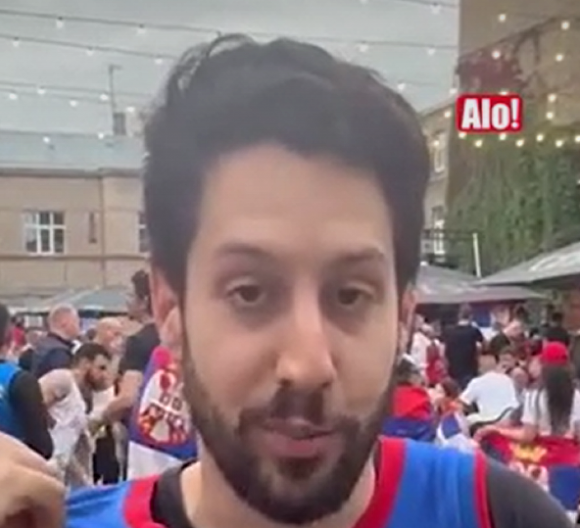 DVOJNIK VASE MICIĆA ZA ALO! Giljermo iz Španije postao zvezda preko noći: Jokić je najveći, ovde sam da podržim Srbiju (VIDEO)