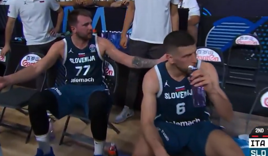 DONČIĆ ZAGRMEO KAO NIKAD Lukin tajm-aut postao apsolutni hit na Evrobasketu (VIDEO)