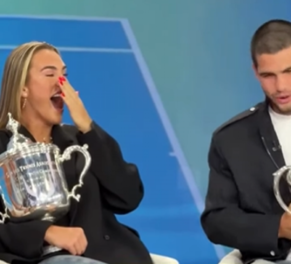 ŠTA URADI SABALENKA Pomešala Alkaraza i Sinera, nastao totalni haos (VIDEO)