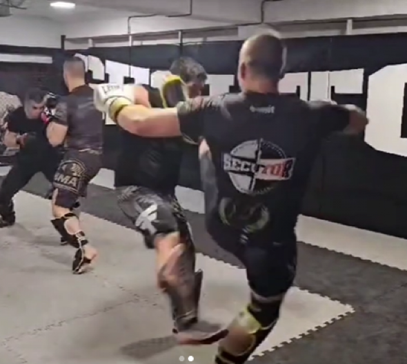 BRUTALNI TODOROVIĆ Ovako je Srbin "ugušio" protivnika i bacio Amerikance u trans (VIDEO)