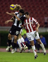 TUŽAN DAN ZA CRVENO-BELE Drčelić se u ime Zvezde oprostio od Milovanovića