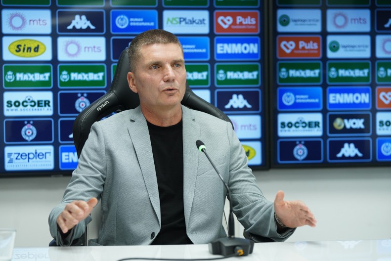 BLAGOJEVIĆ PRED DERBI Zvzeda je favorit, ovo je poseban meč, verujemo u ono što radimo