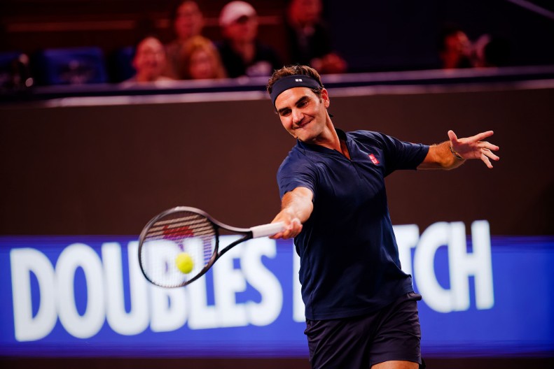 POSLE TRI GODINE PAUZE Federer ponovo zaigrao tenis (VIDEO)