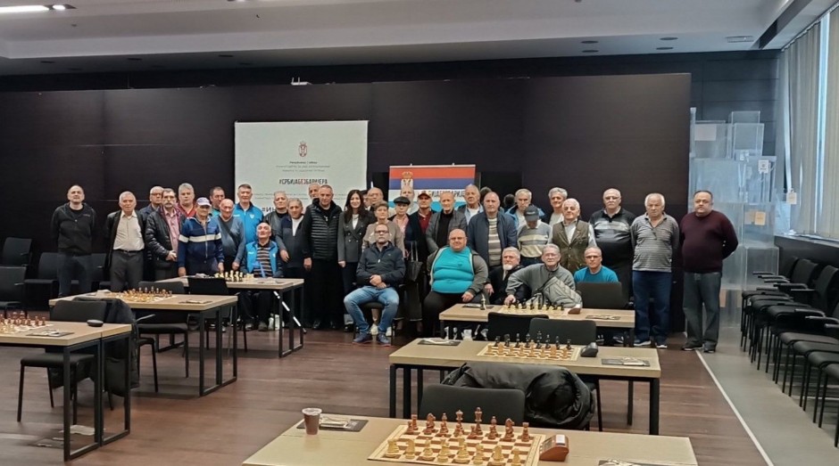 Održano prvenstvo Sportskog saveza invalida Srbije u šahu