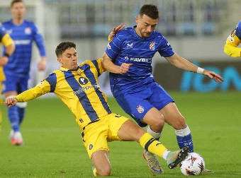 DINAMO SRUŠIO RIJEKU U VELIKOM DERBIJU Albanac dao gol iz nemoguće pozicije za veliku radost "modrih"