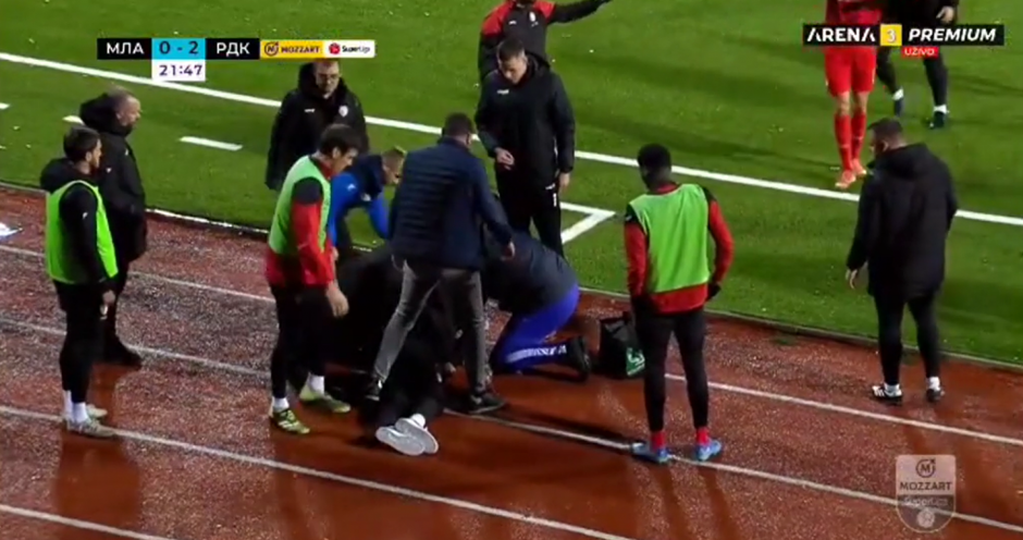 SCENE KOJE KIDAJU DUŠU Pao na kolena: Ovako je Žižovićev prvi saradnik čuo za smrt prijatelja (FOTO)