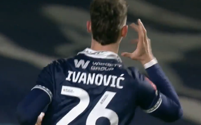 SRBIN NEMA NAMERU DA STANE Novi gol fantastičnog Mihaila Ivanovića (VIDEO)