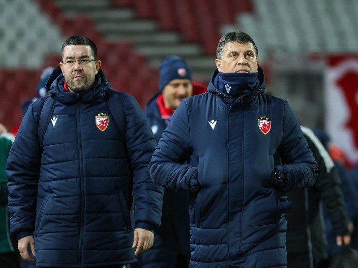 "NE OBRAĆAMO PAŽNJU NA TO" Prve reči Milojevića pošto je Zvezda preživela Čukarički