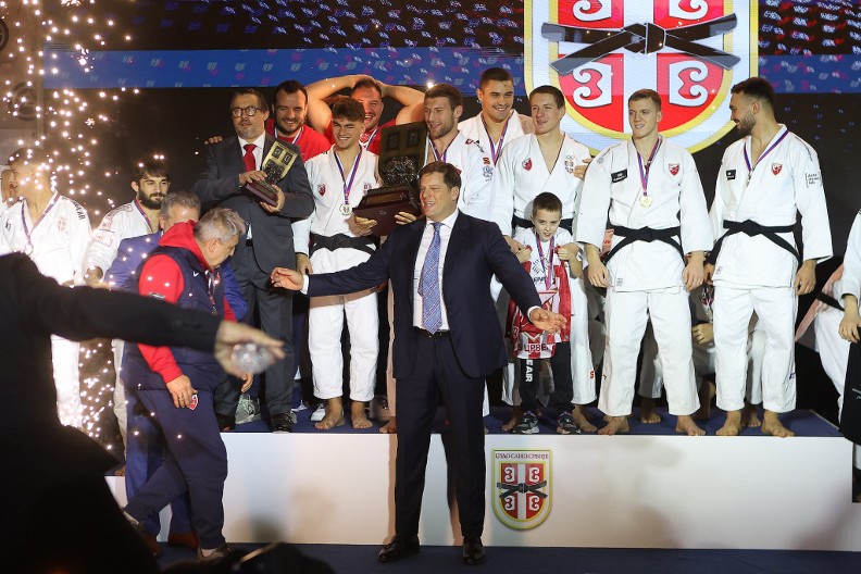 Džudisti Crvene zvezde osmi put uzastopno šampioni Srbije