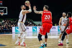 ZVEZDA SPREMNA ZA PARTIZAN Crveno-beli se mučili, pa rutinski slomili Bosnu